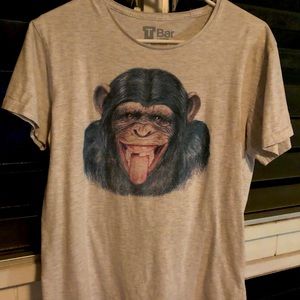 Fun Monkey Logo design tahirt